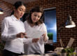 Business owner managing rapid business growth and cash flow planning
