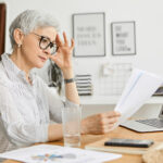 Business owner managing accounts receivable challenges