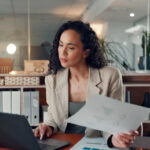 Service business owner using invoice factoring to improve cash flow